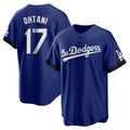 LA.Dodgers #17 Shohei Ohtani Player Royal City Connect Home Game Hdoa Stitched Jerseys
