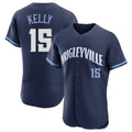 C.Cubs #15 Carson Kelly Player Navy City Connect Limited Elite Home Hdoa Stitched Jerseys