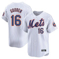 NY.Mets #16 Dwight Gooden Player White Home Limited Hdoa Stitched Jerseys