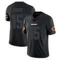 C.Bears #15 Rome Odunze Player Black Impact Limited Game Hdoa Stitched Jerseys
