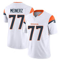 D.Broncos #77 Quinn Meinerz Player White Limited Vapor F.U.S.E. Home Game Hdoa Stitched Jerseys