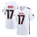 A.Falcons #17 Zachariah Branch Player White Home Game Hdoa Stitched Jerseys