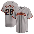SF.Giants #26 Matt Chapman Player Gray Home Limited Hdoa Stitched Jerseys