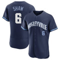 C.Cubs #6 Matt Shaw Player Navy City Connect Limited Elite Home Hdoa Stitched Jerseys