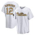 P.Phillies #12 Kyle Schwarber Player Gold All-Star Home Game Hdoa Stitched Jerseys