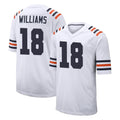 C.Bears #18 Caleb Williams Player White Classic Home Game Hdoa Stitched Jerseys