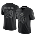 C.Bears #99 Gervon Dexter Sr. Player Black REFLECTIVE Limited Game Hdoa Stitched Jerseys