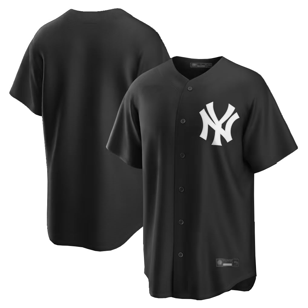 NY.Yankees ## Yankees Blank Player Black Game Hdoa Stitched Jerseys