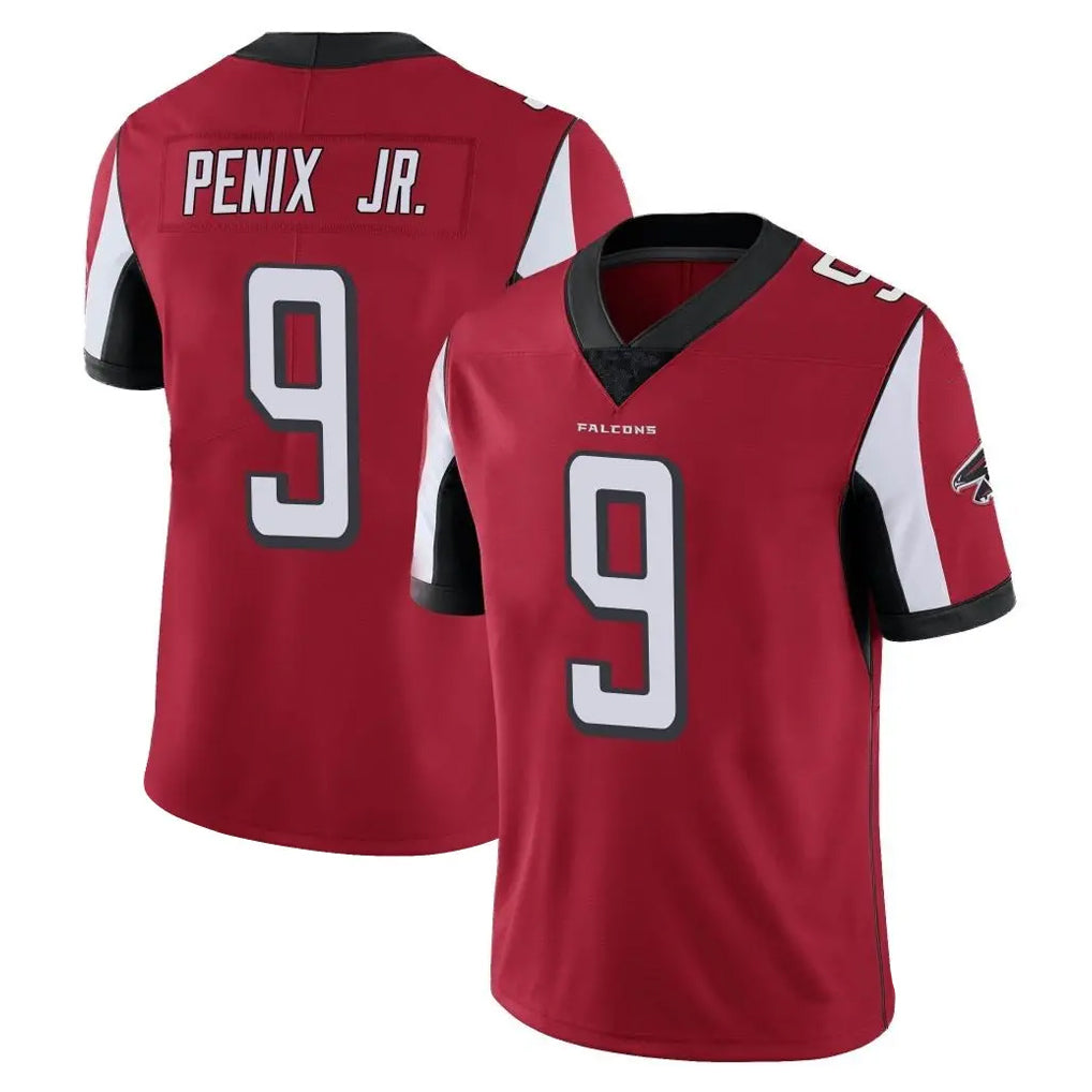 A.Falcons #9 Michael Penix Jr. Player Red Color Vapor Untouchable Limited Home Game Hdoa Stitched Jerseys