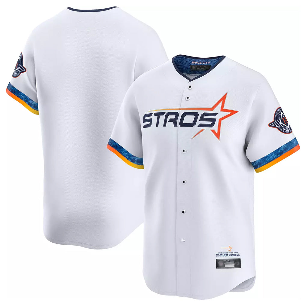H.Astros ## Astros Blank Player White City Connect Limited Home Hdoa Stitched Jerseys