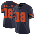 C.Bears #18 Caleb Williams Player Navy Blue Alternate Vapor Untouchable Limited Hdoa Stitched Jerseys