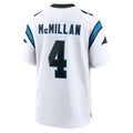 C.Panthers #4 Tetairoa McMillan Player White Home Game Hdoa Stitched Jerseys