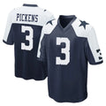 D.Cowboys #3 George Pickens Player Navy-White Alternate Home Game Hdoa Stitched Jerseys