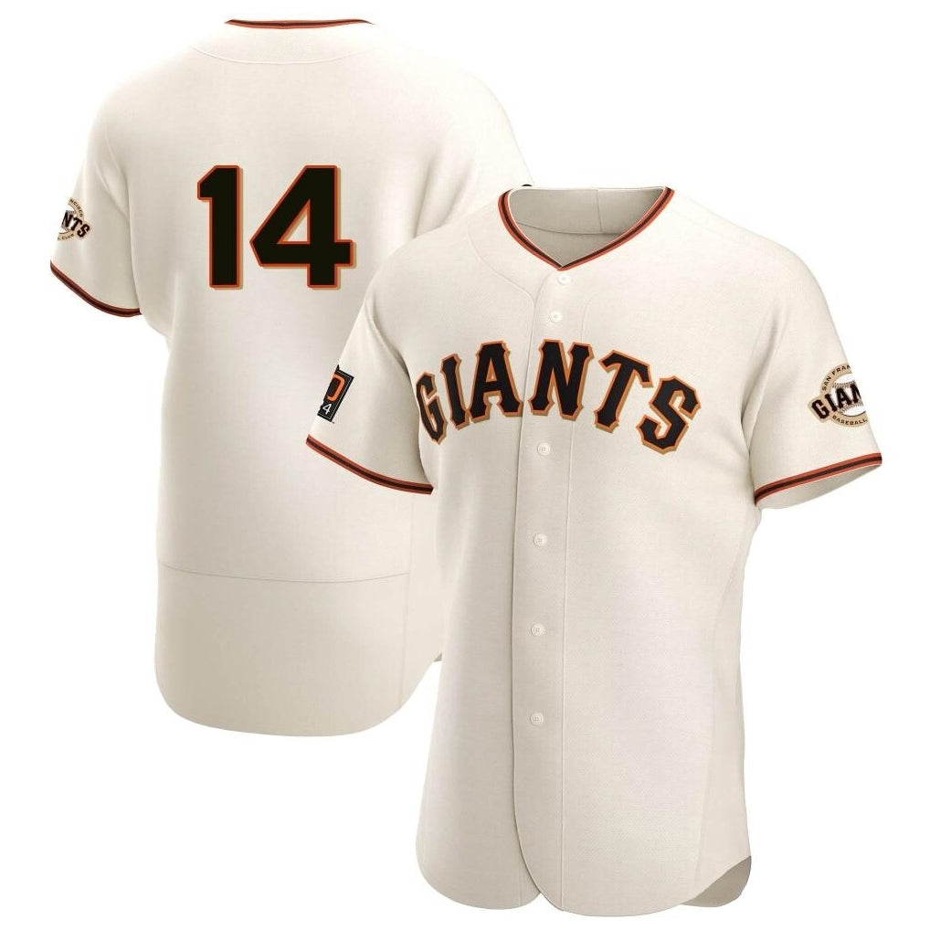 SF.Giants #14 Patrick Bailey Player Cream Home Limited Elite Hdoa Stitched Jerseys