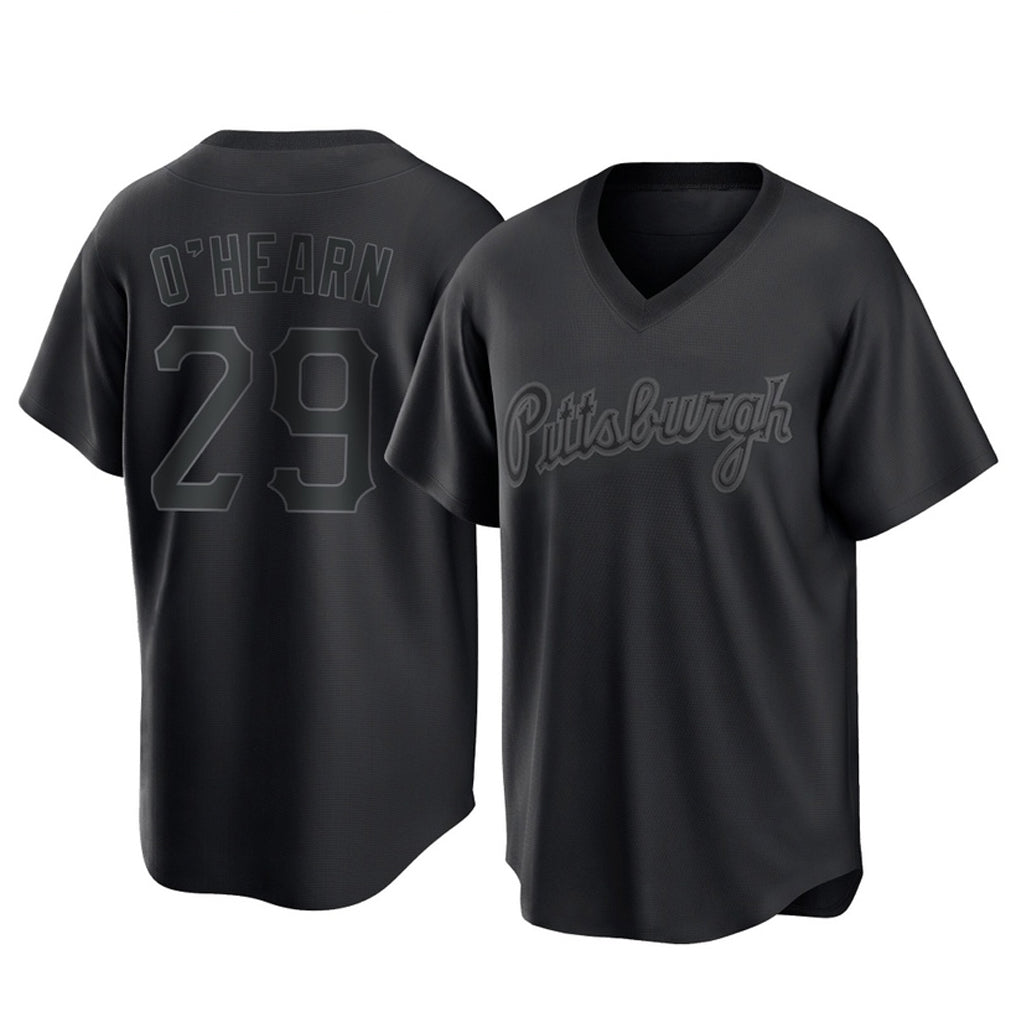 P.Pirates #29 Ryan O¡¯Hearn Player Black Fashion Home Game Hdoa Stitched Jerseys