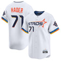 H.Astros #71 Josh Hader Player White City Connect Limited Home Hdoa Stitched Jerseys