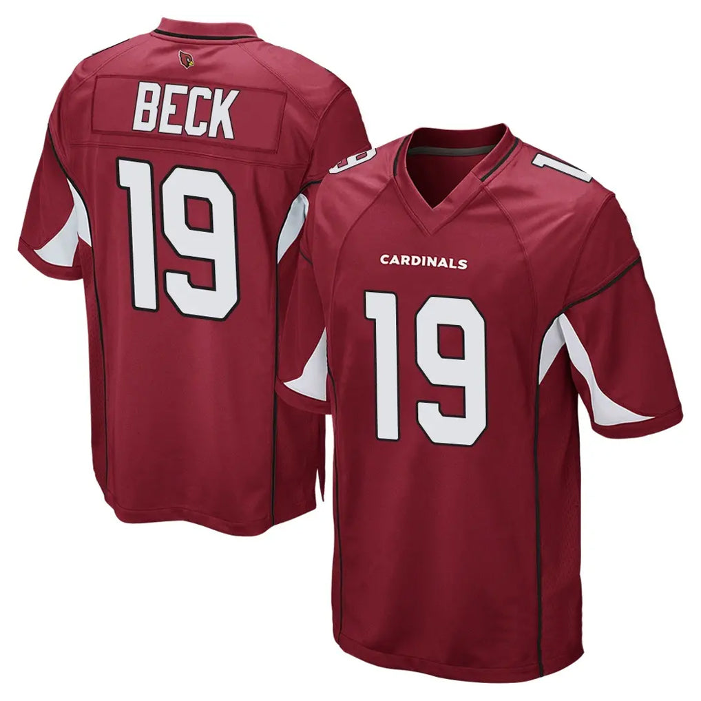 A.Cardinals #19 Carson Beck Player Cardinal Home Game Hdoa Stitched Jerseys