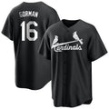 St. Louis Cardinals #16 Nolan Gorman Player Black City Connect Home Limited Hdoa Stitched Jerseys