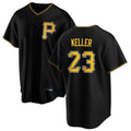 P.Pirates #23 Mitch Keller Player Black Home Game Hdoa Stitched Jerseys