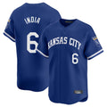 KC.Royals #6 Jonathan India Player Royal Limited Home Hdoa Stitched Jerseys