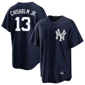 NY.Yankees #13 Jazz Chisholm Jr Player Navy Game Hdoa Stitched Jerseys