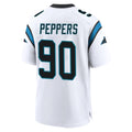 C.Panthers #90 Julius Peppers Player White Home Game Hdoa Stitched Jerseys