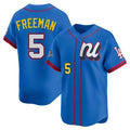 LA.Dodgers #5 Freddie Freeman Player Blue All-Star Limited Home Hdoa Stitched Jerseys