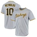 P.Pirates #10 Bryan Reynolds Player Gray Road Home Game Hdoa Stitched Jerseys