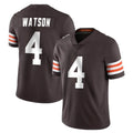 C.Browns #4 Deshaun Watson Player Brown Color Vapor Untouchable Limited Home Game Hdoa Stitched Jerseys