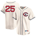 C.Cubs #25 Mois¨¦s Ballesteros Player Cream Field of Dreams Limited Home Game Hdoa Stitched Jerseys