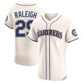 S.Mariners #29 Cal Raleigh Player Cream Home Limited Elite Hdoa Stitched Jerseys