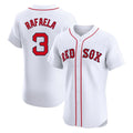 B.Red Sox #3 Ceddanne Rafaela Player White Limited Elite Home Game Hdoa Stitched Jerseys