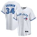T.Blue Jays #34 Kevin Gausman Player White Home Game Hdoa Stitched Jerseys