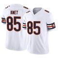 C.Bears #85 Cole Kmet Player White Vapor F.U.S.E. Limited Home Game Hdoa Stitched Jerseys