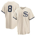 C.White Sox #8 Kyle Teel Player Cream Field of Dreams Home Game Hdoa Stitched Jerseys