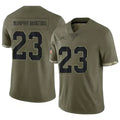 A.Cardinals #23 Sean Murphy-Bunting Player Olive Salute To Service Hdoa Stitched Jerseys