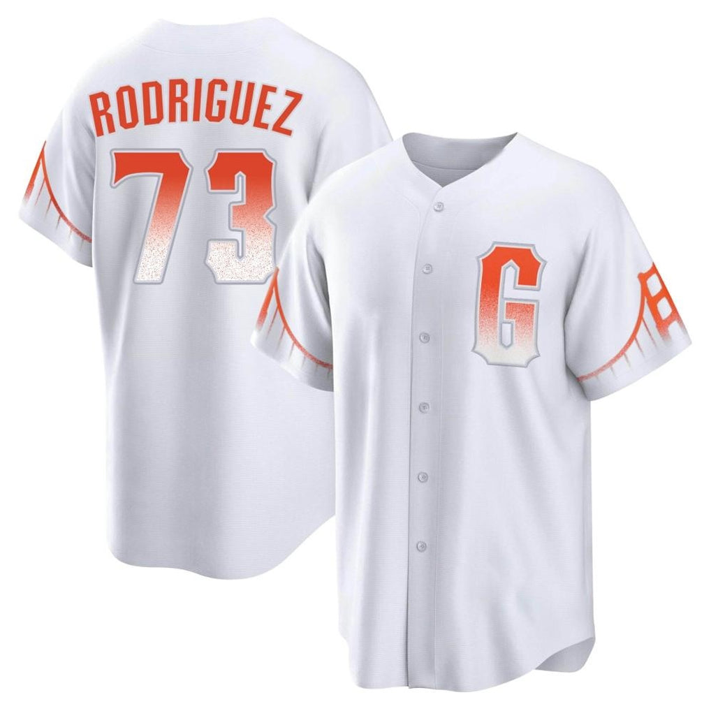 SF.Giants #73 Randy Rodriguez Player White City Connect Home Game Hdoa Stitched Jerseys