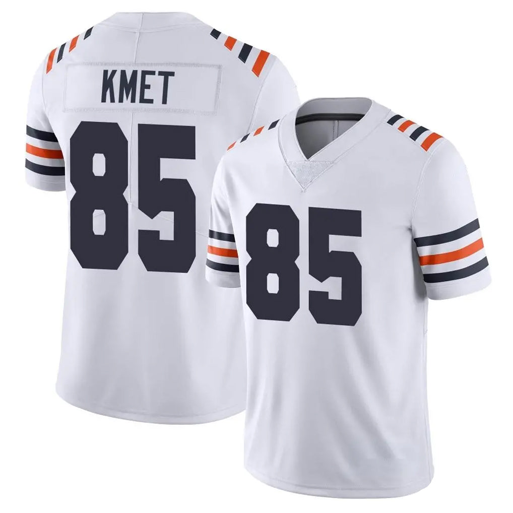 C.Bears #85 Cole Kmet Player White Classic Vapor Limited Home Game Hdoa Stitched Jerseys