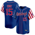 P.Pirates #15 Oneil Cruz Player Royal 2025 Independence Day Vapor Premier Limited Hdoa Stitched Jerseys