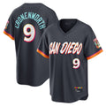 S.Diego Padres #9 Jake Cronenworth Player Obsidian 2026 City Connect Home Limited T-shirt Hdoa Stitched Jerseys