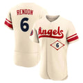 LA.Angels #6 Anthony Rendon Player Cream City Connect Limited ELite Home Hdoa Stitched Jerseys