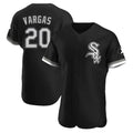 C.White Sox #20 Miguel Vargas Player Black Limited Elite Home Hdoa Stitched Jerseys