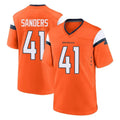 D.Broncos #41 Drew Sanders Player Orange Home Game Hdoa Stitched Jerseys