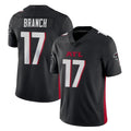 A.Falcons #17 Zachariah Branch Player Black Vapor Untouchable Limited Home Game Hdoa Stitched Jerseys