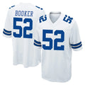 D.Cowboys #52 Tyler Booker Player White Home Game Hdoa Stitched Jerseys