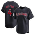 C.Guardians #4 Brayan Rocchio Player Navy Limited Home Game Hdoa Stitched Jerseys
