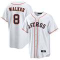 H.Astros #8 Christian Walker Player White Home Game Hdoa Stitched Jerseys