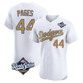 LA.Dodgers #44 Andy Pages Player Gold World Series Limited Elite Home Hdoa Stitched Jerseys
