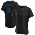 M.Marlins #9 Xavier Edwards Player Black Home Limited Elite Hdoa Stitched Jerseys