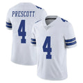 D.Cowboys #4 Dak Prescott Player White Vapor Untouchable Limited Home Game Hdoa Stitched Jerseys